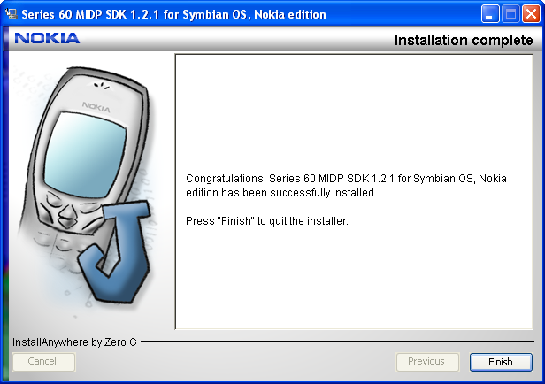 J2ME SDK Installation 11